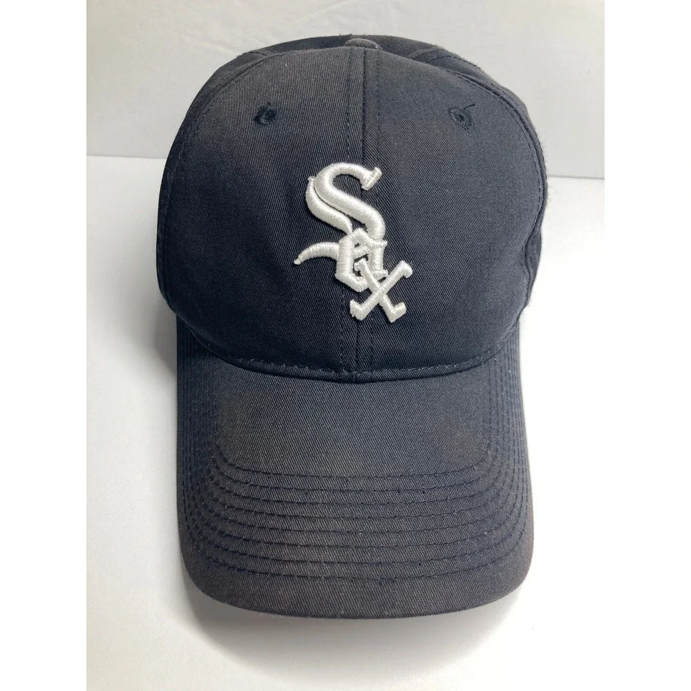 Chicago White Sox YOUTH Cap Hat Black Cooper MLB Baseball Adjustable Outdoor‎
